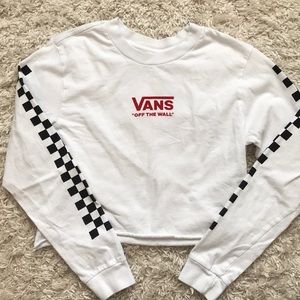 Vans cropped long sleeve